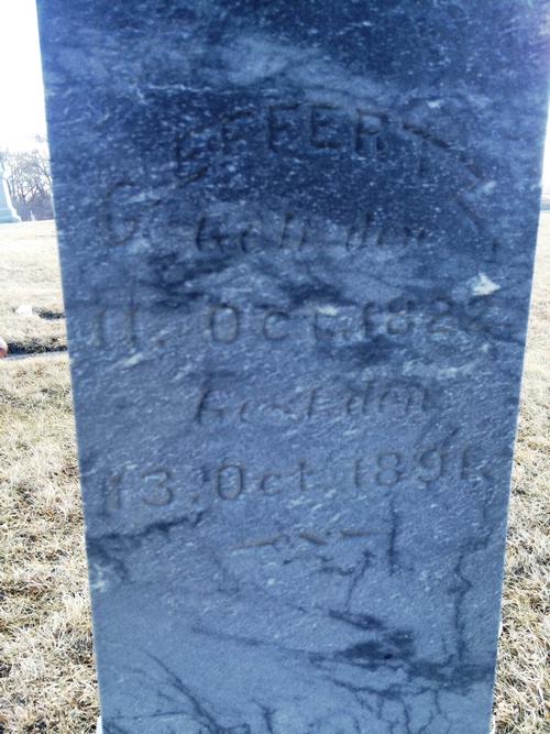 Christian Hubert Effertz Gravestone