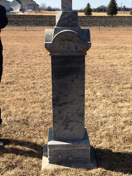 Christian Hubert Effertz Gravestone