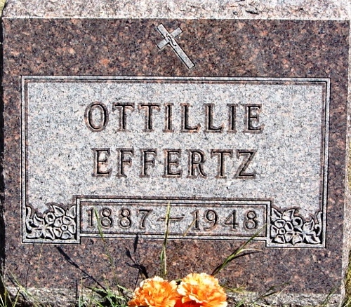 Matilda Ottillie Effertz Gravestone