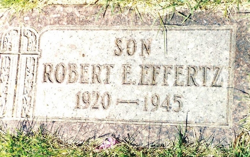 Robert Edward Effertz Gravestone