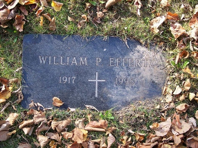 William Paul Effertz Gravestone - Source: Mark Nelson - Find A Grave
